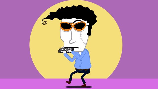 Harmonica player