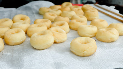 Fresh homemade Japanese donut