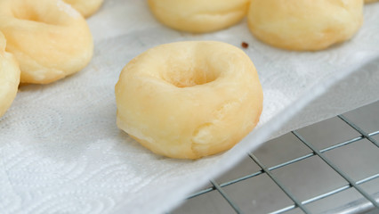 Fresh homemade Japanese donut