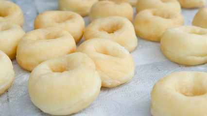Fresh homemade Japanese donut