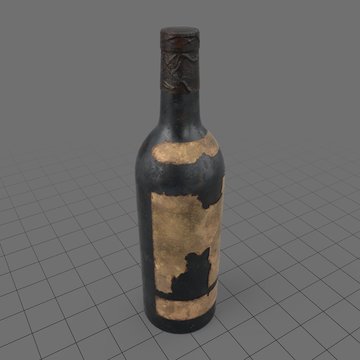 Old alcohol bottle 3