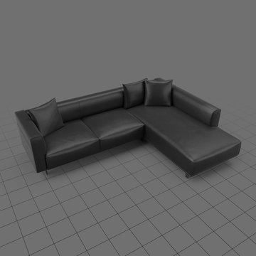 Modern corner sofa
