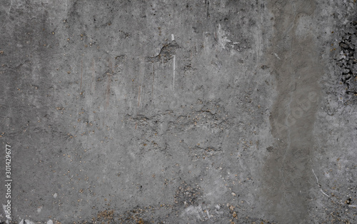 Texture Of Old Concrete Wall For Background White Concrete Wall Background With A Cracks Nad Holes Wall Mural Volodymyr