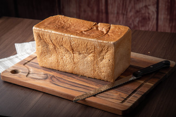 shoku-pan, thick cut japanese plain bread
