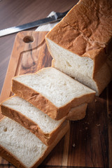 shoku-pan, thick cut japanese plain bread