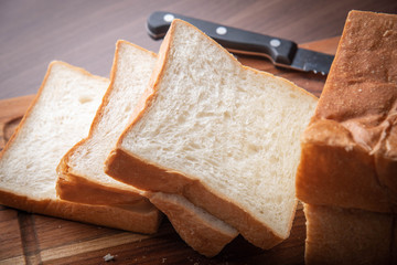 shoku-pan, thick cut japanese plain bread
