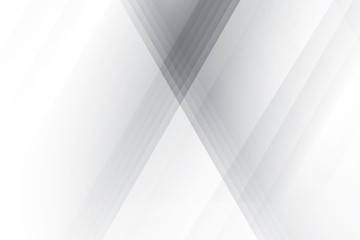 Abstract geometric white and gray color background. Vector, illustration.