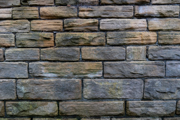 Old British Brick Wall