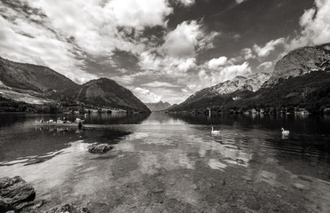 Der Grundlsee im Salzkammergut