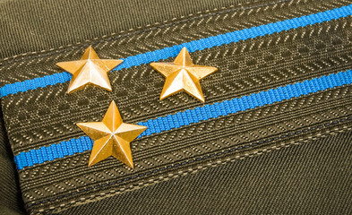 Shoulder strap colonel of the Russian Airborne Troops