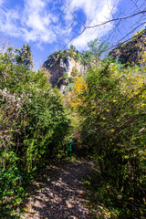 Añisclo Canyon on autumn fall