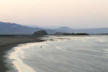 Lake Natron landscape, Tanzania, Africa