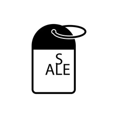 label sale icon in trendy flat style