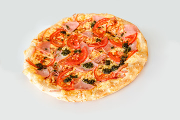 Food on a white background
