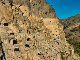 Vardzia, Wardsia ist eine Höhlenstadt westlich der Stadt Achalkalaki in der Munizipalität...