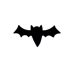 bat doodle icon, vector illustration