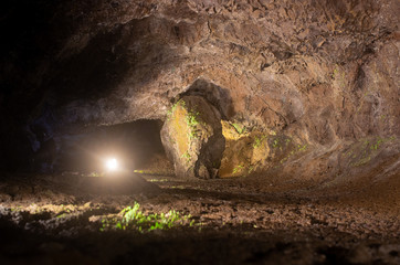 Volcanic caves in Sao Vicente