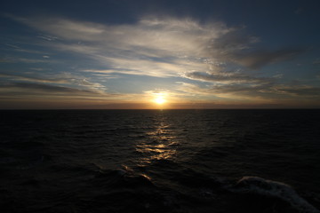 Naklejka premium Baltic Sea Sunset no.1