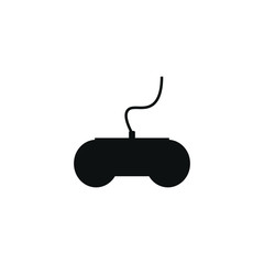 vector simple shapes icon of video game controller
