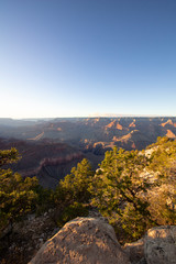 Malerrischer Sonnenuntergang, Grand Canyon im Oktober 2019