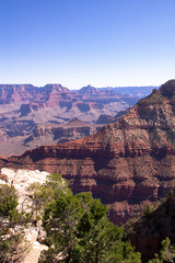 Fototapeta na wymiar Beeindruckende Landschaft, Grand Canyon im Oktober 2019