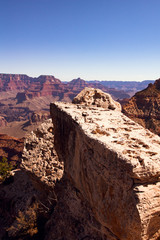 Fototapeta premium Beeindruckende Landschaft, Grand Canyon im Oktober 2019