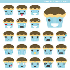 cupcake emoticons