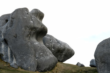 detail of rocks at Castle Hill
