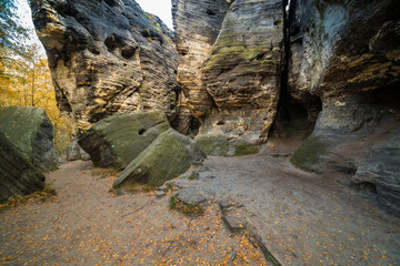 The Tisa Rocks, Tisa Walls Tiske steny, Tyssaer W nde , Czech republic