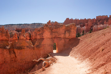 Beeindruckende Landschaft von Bryce Canyon im Oktober 2019
