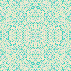 Abstract fantasy thin line seamless pattern. Geometric background. Creative wrapping paper. Vector illustration.    