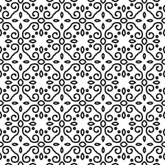 Abstract fantasy thin line seamless pattern. Geometric background. Creative wrapping paper. Vector illustration.    