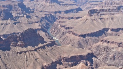 aerial view of grand canyon