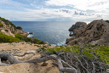 Fototapeta na wymiar Punta de Capdepera