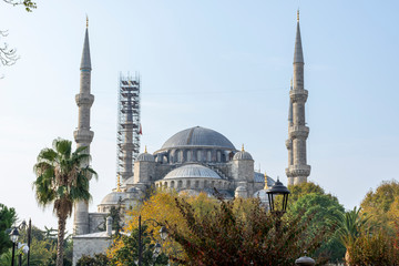 Fototapeta na wymiar Blue Mosque of Istanbul