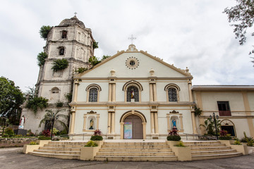 Fototapeta na wymiar Facade of St Mark's Church in Cabugao, Luzon, Philippines, Asia 
