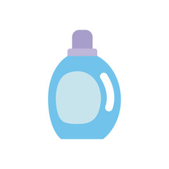 Isolated detergent bottle icon flat design
