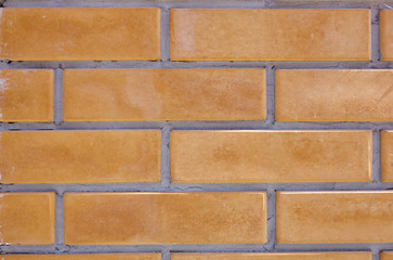 Obraz premium Texture of brown brick wall, it can be used as a background 