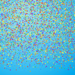 Festive confetti. Celebration stars. Joyous confet