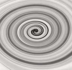 Illustration, blue spiralling burst from centre. Suitable for use as a background or texture.black and white image