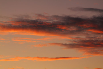 The vast blue sky and clouds sky. blue sky background with tiny clouds.
