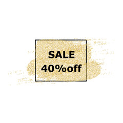 40 percent sale. mega sale. abstract vector patter.