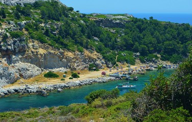 Anthony Quinn Bay in Rhodes