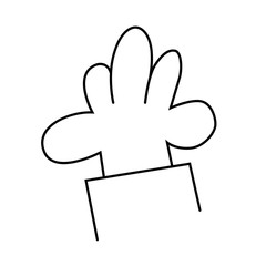 Obraz premium Hand cartoon vector illustration isolated