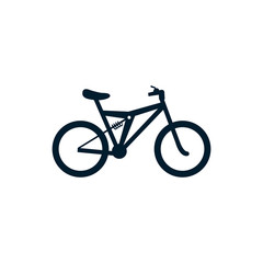 Isolated cycle icon flat design