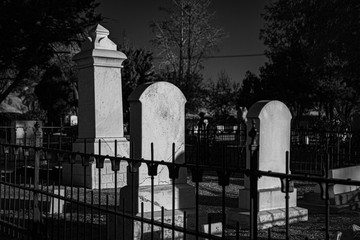 Tombstones and Fence