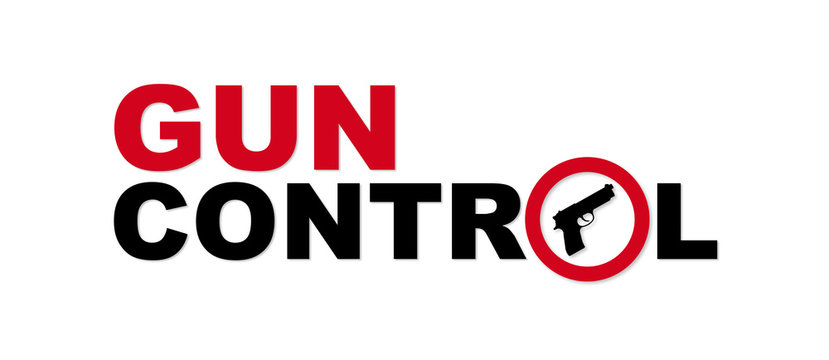 Gun control poster. Gun violence prevention poster, School shooting prevention poster, 