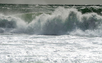 Waves_Crash on to ta Beach in Cornwall_15