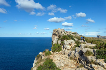 Fototapeta na wymiar Cap de Formentor peninsula in Mallorca