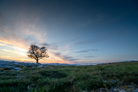 Sunsets over Winskill Stones Settle Yorkshire 06